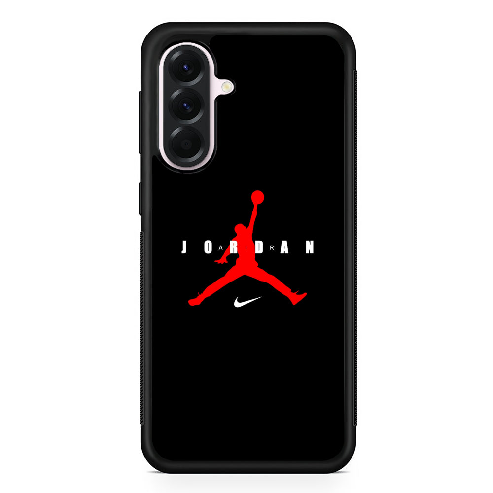 Nike X Air Jordan Logo Samsung Galaxy A56 Case | Samsung Galaxy A56 Protective Rubber Case
