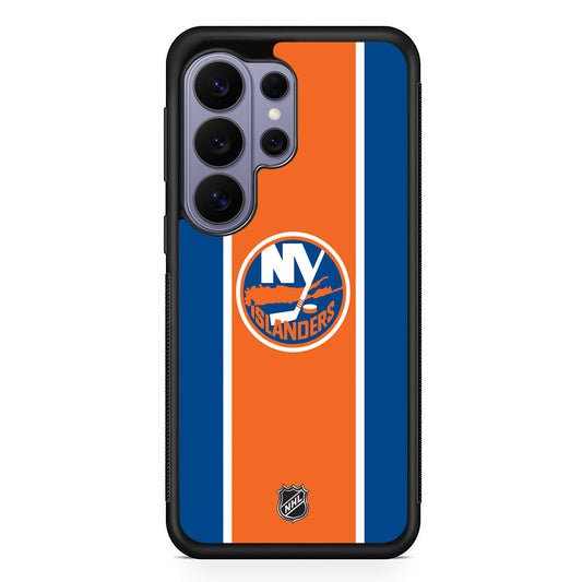 NHL New York Islanders Orange Samsung Galaxy S26 Ultra Case | Protective Rubber Cover