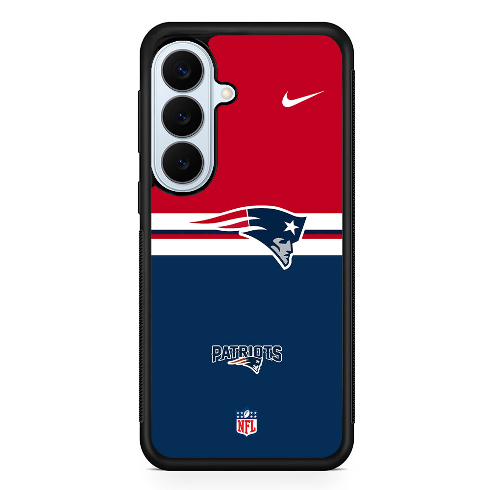 NFL New England Patriots Team Nike Samsung Galaxy S26 Plus Case | Lightweight Protective Phone Cover