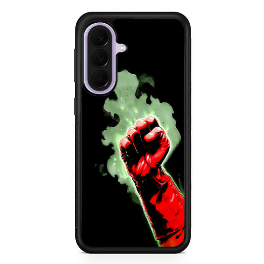One Punch Man Saitama Punch Samsung Galaxy A37 Case | Samsung Galaxy A37 Rubber Protective Case