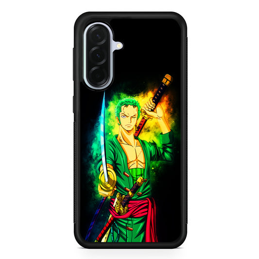 One Piece Roronoa Zoro Art Samsung Galaxy A36 Case | Durable Samsung Galaxy A36 Protective Case