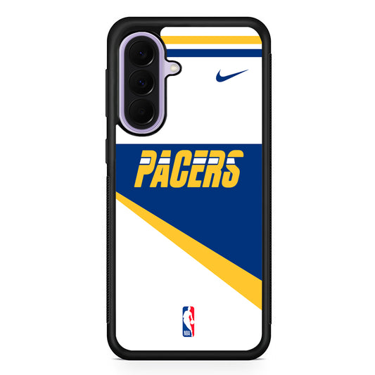 NBA Indiana Pacers White Nike Samsung Galaxy A37 Case | Samsung Galaxy A37 Rubber Protective Case