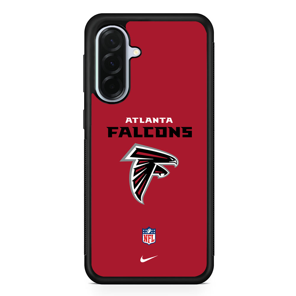 NFL Atlanta Falcons Red Nike Samsung Galaxy A36 Case | Durable Samsung Galaxy A36 Protective Case