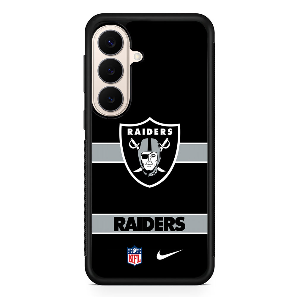 NFL Las Vegas Raiders Nike Samsung Galaxy S26 Case – Slim Protective Phone Cover