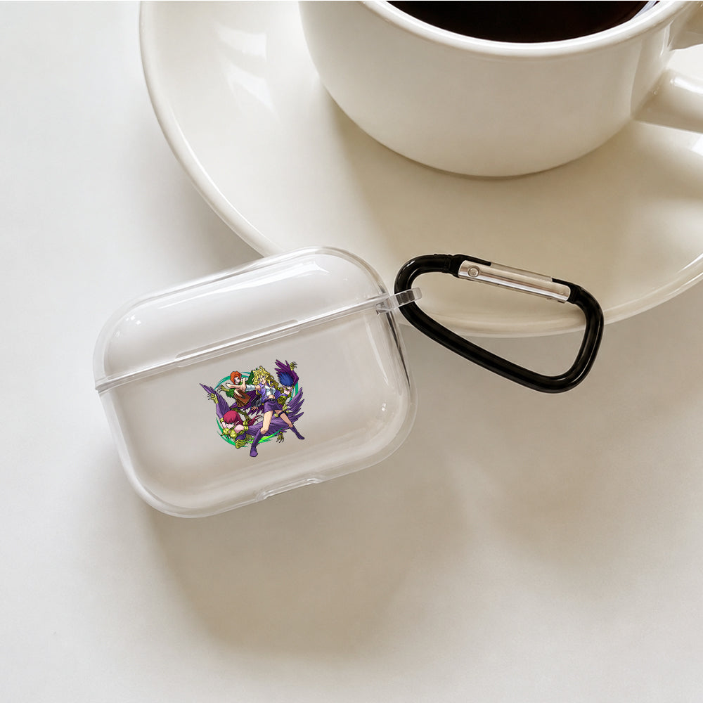 Yu-Gi-Oh Mai Valentine Protective Apple AirPods Pro 3 Clear Case | Shockproof Cover