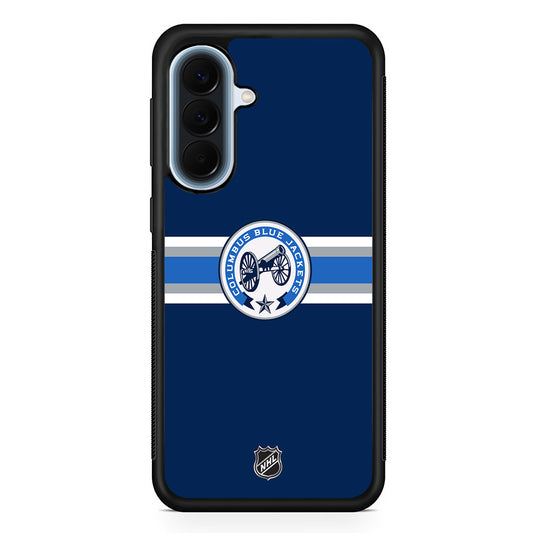 NHL Columbus Blue Jackets Navy Samsung Galaxy A57 Case | Slim Samsung Galaxy A57 Protective Case