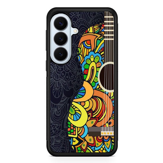Music Guitar Art 001 Samsung Galaxy S26 Plus Case | Slim Protective Rubber Cover