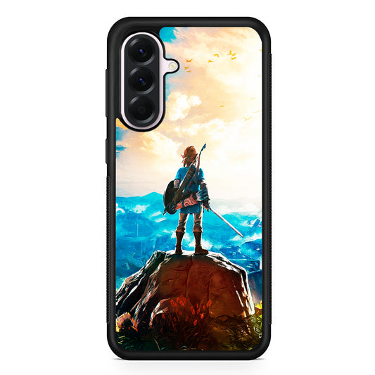 Zelda Breath Of The Wild Samsung Galaxy A56 Case | Samsung Galaxy A56 Protective Rubber Case