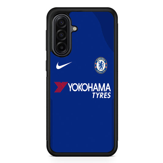 FB Chelsea Jersey Samsung Galaxy A17 Case | Durable Rubber Samsung Galaxy A17 Phone Case