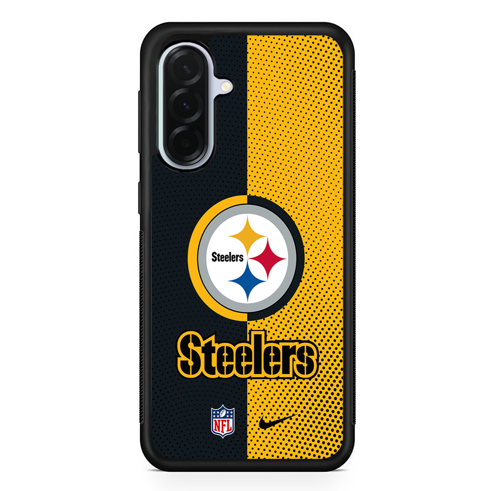 NFL Pittsburgh Steelers Nike Samsung Galaxy A36 Case | Durable Samsung Galaxy A36 Protective Case