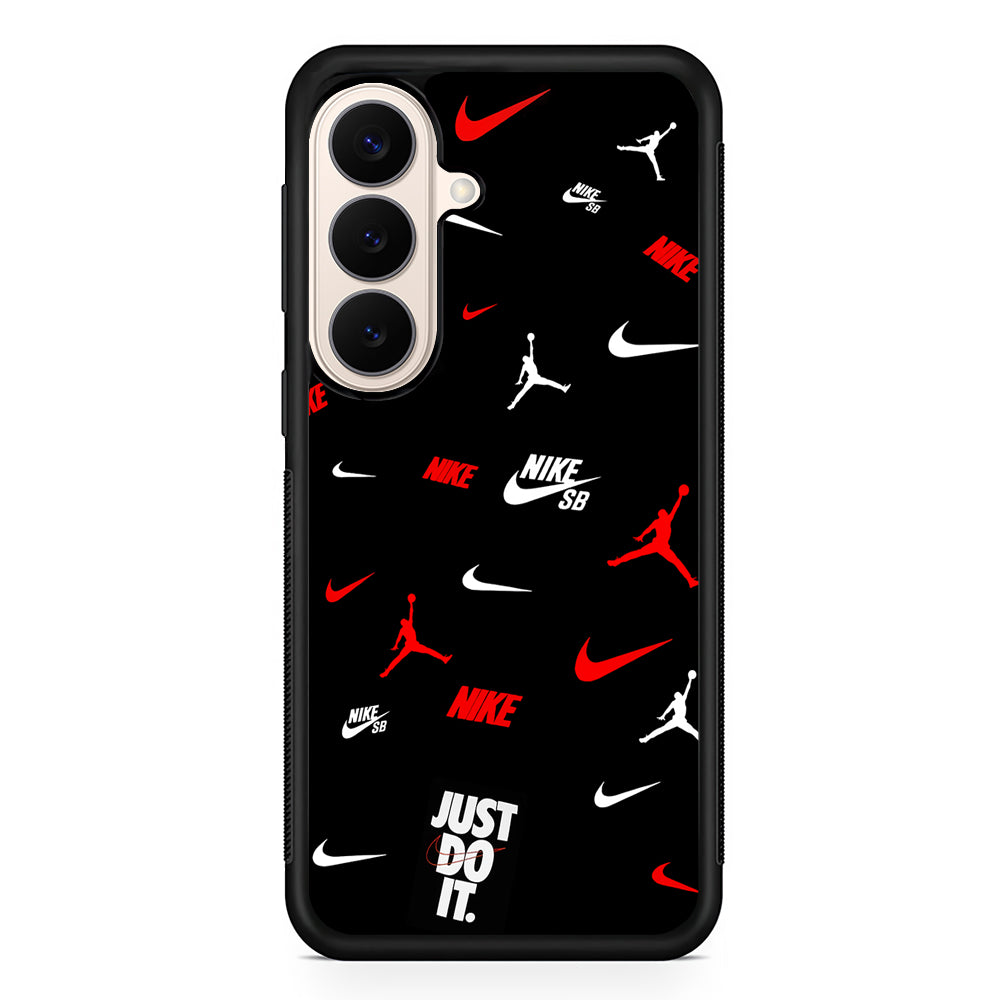 Nike Collage Emblem Jordan Samsung Galaxy S26 Case – Slim Protective Phone Cover