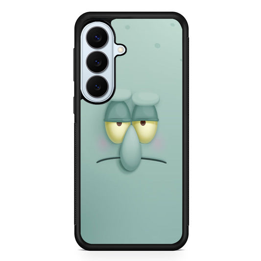 Squidward Tentacles Face Samsung Galaxy S26 Plus Case | Slim Protective Rubber Cover