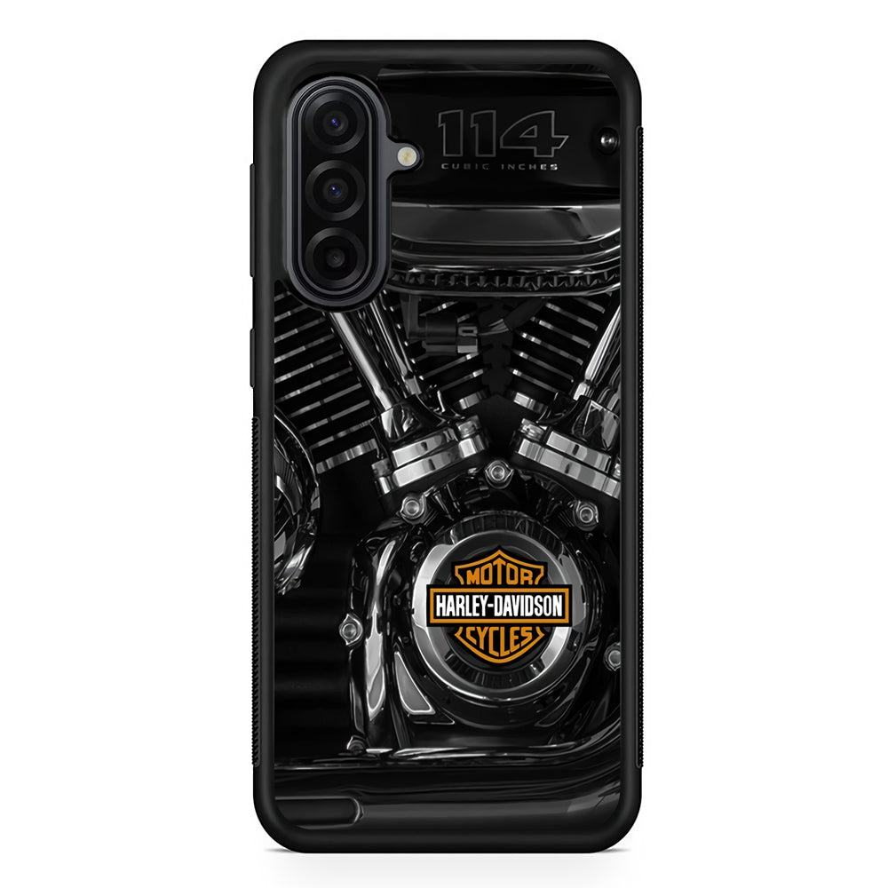 Harley Davidson Engine Samsung Galaxy A17 Case | Durable Rubber Samsung Galaxy A17 Phone Case
