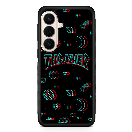 Thrasher Neon Galaxy Samsung Galaxy S26 Case – Slim Protective Phone Cover