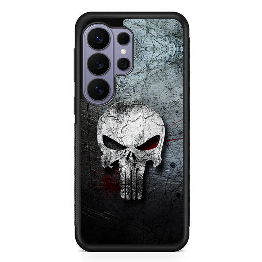 The Punisher Logo Samsung Galaxy S26 Ultra Case | Protective Rubber Cover