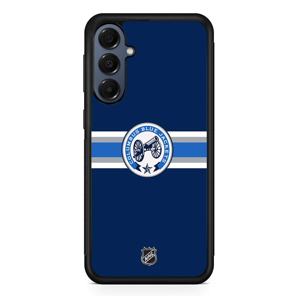 NHL Columbus Blue Jackets Navy Samsung Galaxy A16 Case | Slim Protective Cover for Samsung Galaxy A16