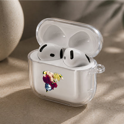 Dragon Ball Z Broly Unstoppable Protective Apple Airpods 4 Clear Case - Durable Clear Protection