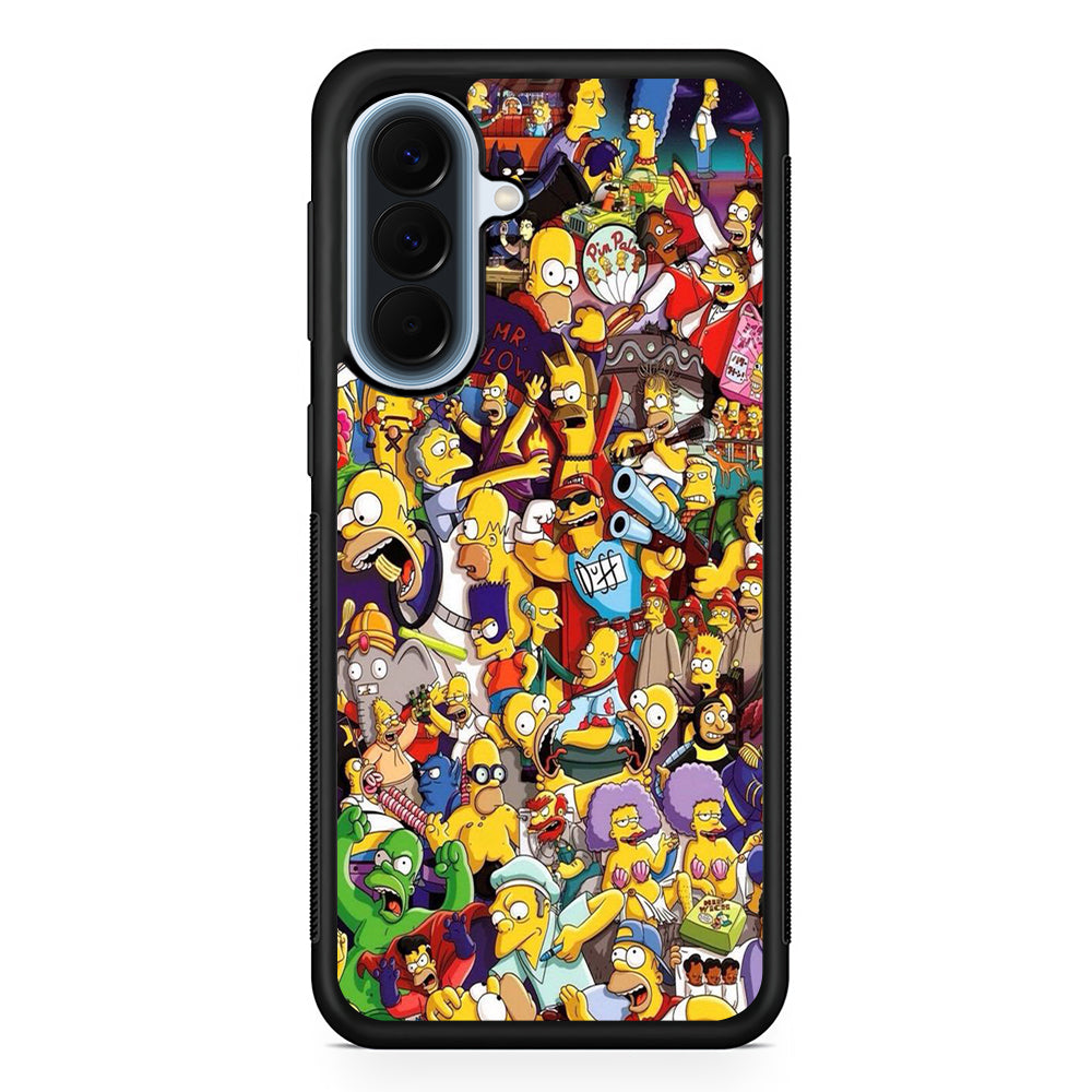 Simpson All Character Samsung Galaxy A57 Case | Slim Samsung Galaxy A57 Protective Case