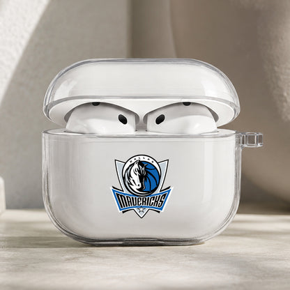 NBA Dallas Mavericks Symbol Protective Apple AirPods Pro 3 Clear Case | Shockproof Cover
