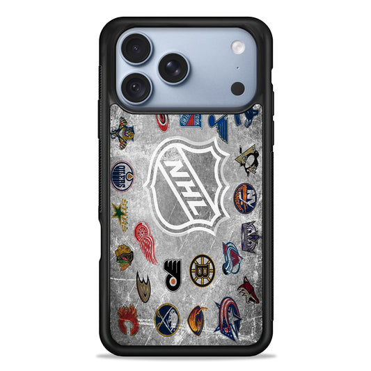 Hockey Teams NHL 003 iPhone 18 Pro Case - iPhone 18 Pro Silicone Case