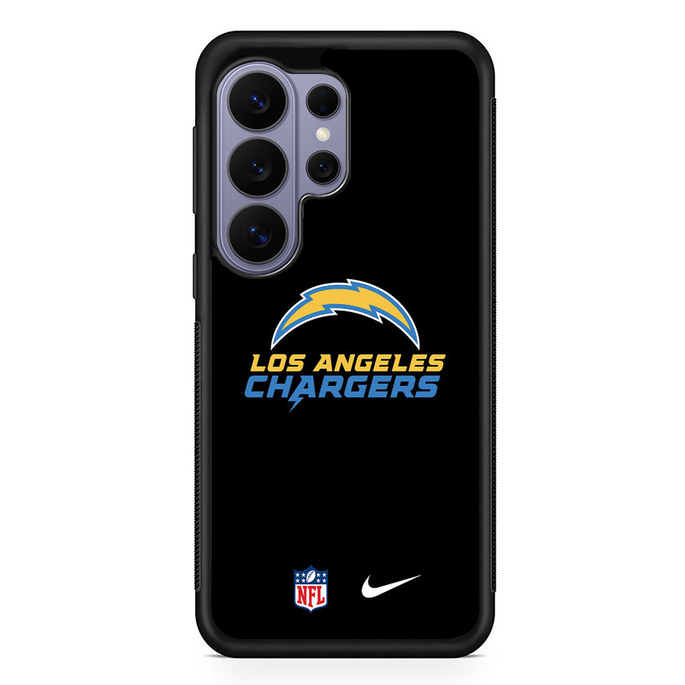 NFL Los Angeles Chargers Nike Logo Samsung Galaxy S26 Ultra Case | Slim Durable Protective Cover