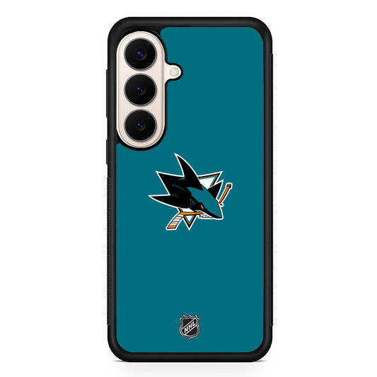NHL San Jose Sharks Team Samsung Galaxy S26 Case | Durable Protective Rubber Cover