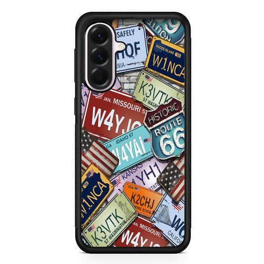Street Signs USA Samsung Galaxy A56 Case | Samsung Galaxy A56 Protective Rubber Case