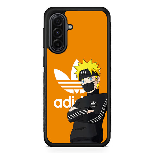 Adidas Naruto Uzumaki Samsung Galaxy A17 Case | Durable Rubber Samsung Galaxy A17 Phone Case