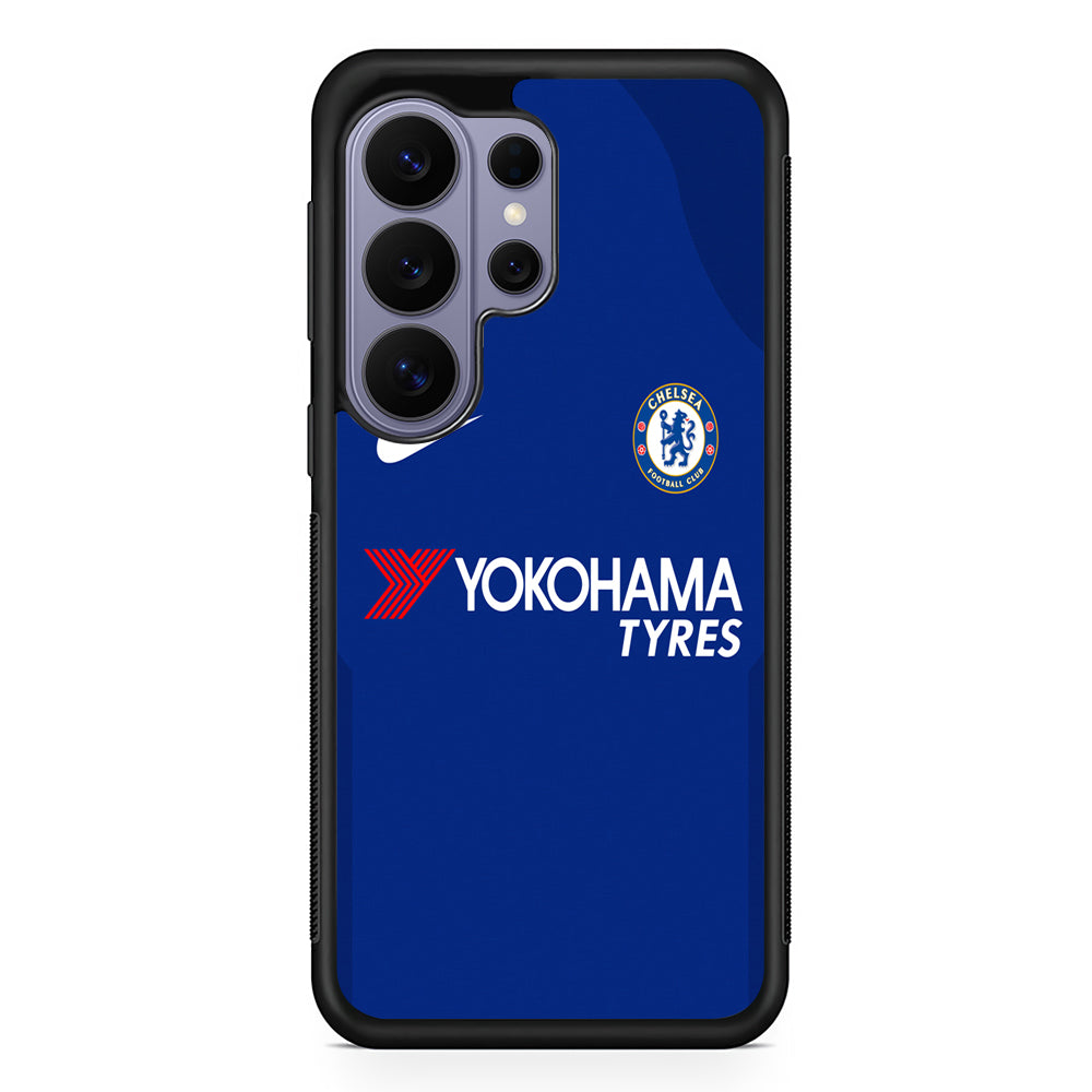 FB Chelsea Jersey Samsung Galaxy S26 Ultra Case | Protective Rubber Cover