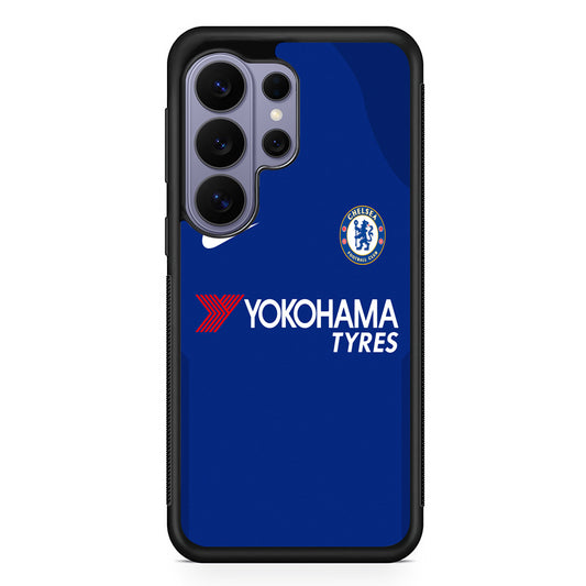 FB Chelsea Jersey Samsung Galaxy S26 Ultra Case | Protective Rubber Cover