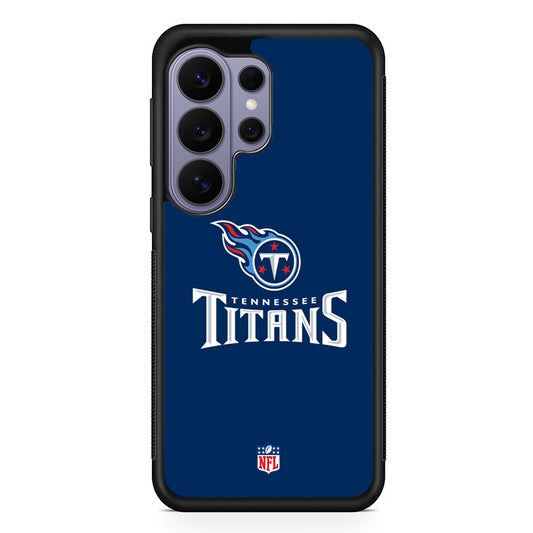 NFL Tennessee Titans Navy Samsung Galaxy S26 Ultra Case | Protective Rubber Cover