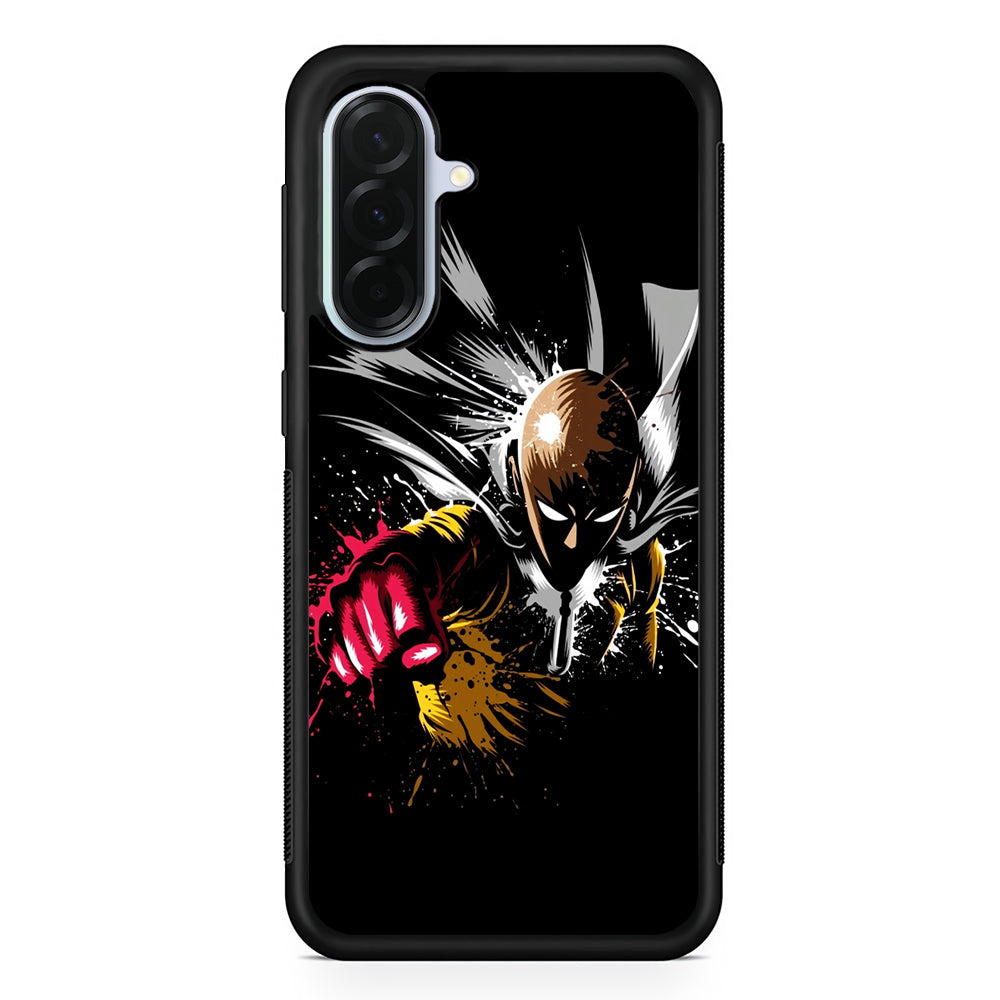 One Punch Man Saitama Painting Samsung Galaxy A36 Case | Durable Samsung Galaxy A36 Protective Case