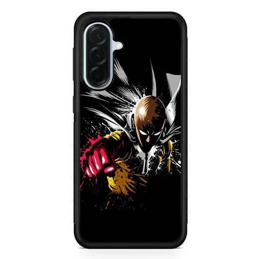 One Punch Man Saitama Painting Samsung Galaxy A36 Case | Durable Samsung Galaxy A36 Protective Case