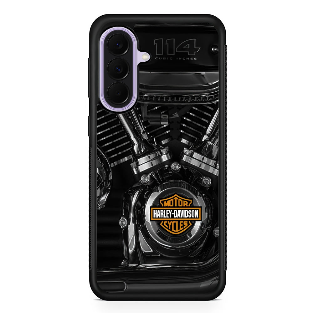 Harley Davidson Engine Samsung Galaxy A37 Case | Samsung Galaxy A37 Rubber Protective Case
