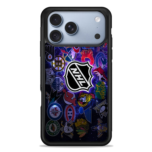 Hockey Teams NHL 002 iPhone 18 Pro Case - iPhone 18 Pro Silicone Case