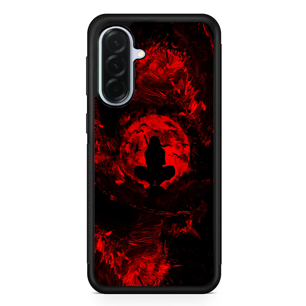 Uchiha Itachi Silhouette Samsung Galaxy A36 Case | Durable Samsung Galaxy A36 Protective Case