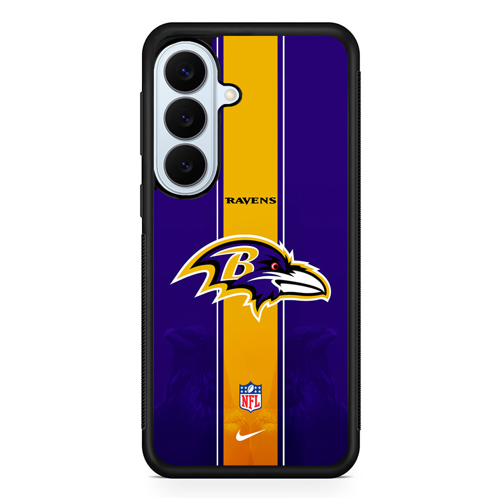 NFL Baltimore Ravens Navy Nike Samsung Galaxy S26 Plus Case | Lightweight Protective Phone Cover