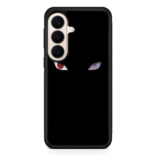 Naruto - Sharingan Rinnegan Samsung Galaxy S26 Case | Durable Protective Rubber Cover