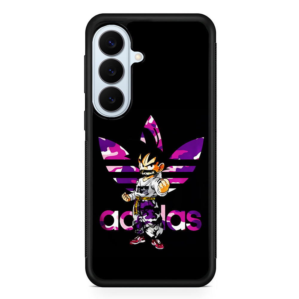 Adidas Purple Camo Son Goku Samsung Galaxy S26 Plus Case | Lightweight Protective Phone Cover