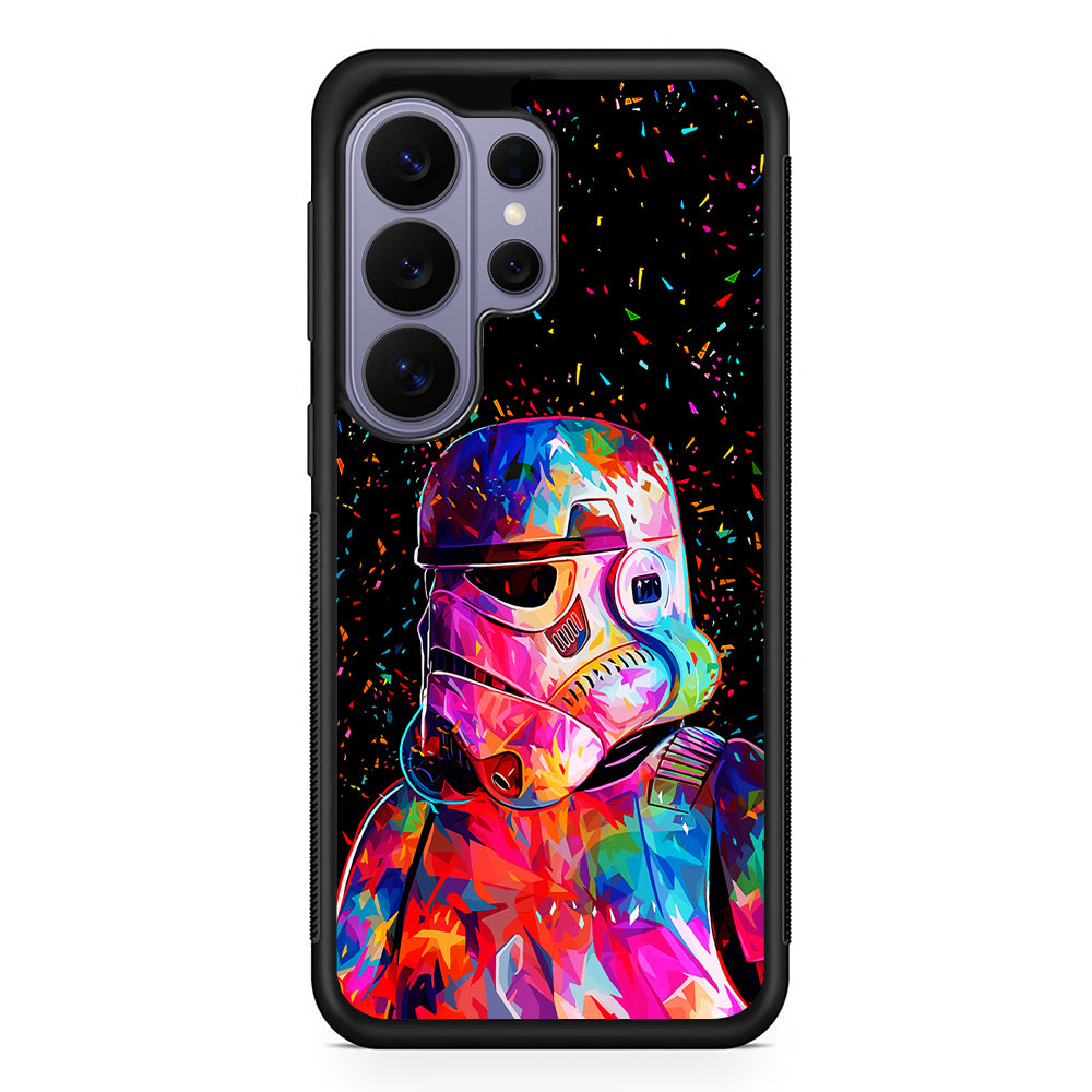 Star Wars Stormtrooper Colorful Samsung Galaxy S26 Ultra Case | Protective Rubber Cover