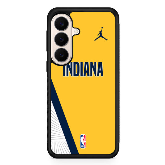 NBA Indiana Pacers Yellow Jordan Samsung Galaxy S26 Case – Slim Protective Phone Cover