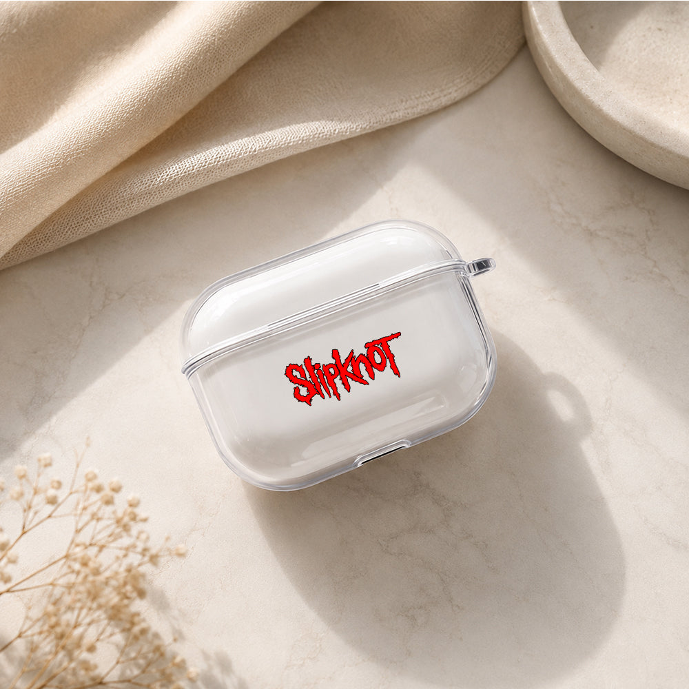 Slipknot Heavy Metal Protective Apple AirPods Pro 3 Clear Case | Shockproof Cover