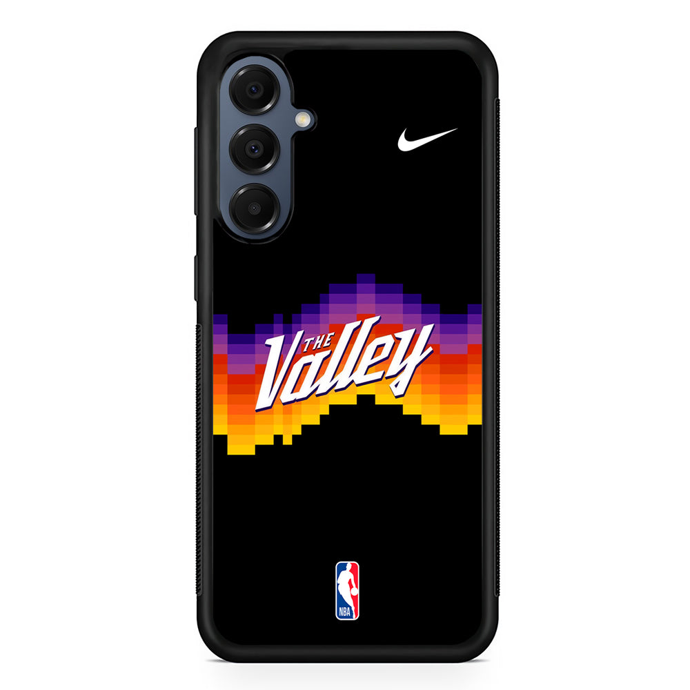 NBA Phoenix Suns Black Nike Samsung Galaxy A16 Case | Slim Protective Cover for Samsung Galaxy A16