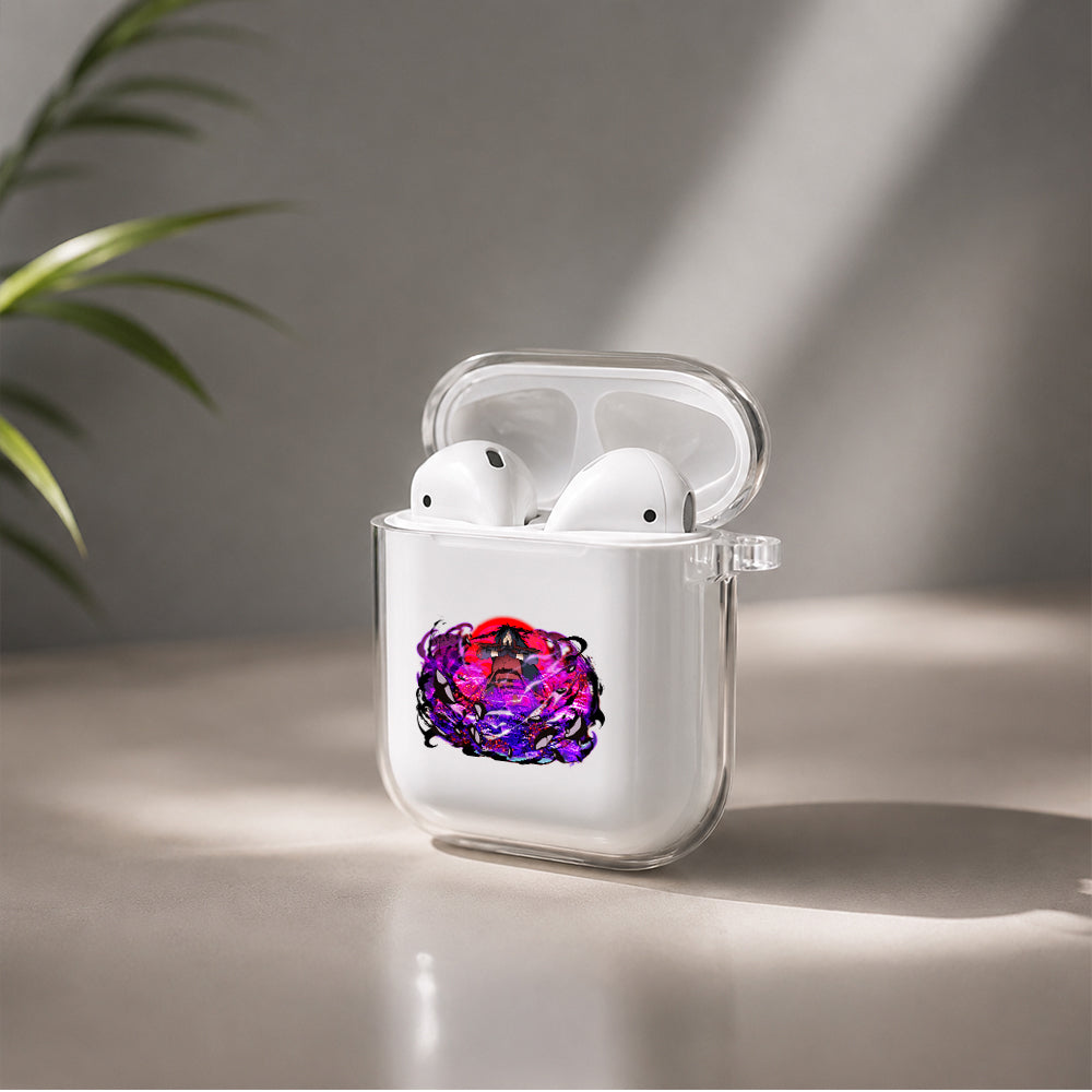 Uchiha Madara Ultimate Jutsu Protective Clear Case Cover For Apple Airpods | Soft Silicone AirPods 1 / 2 Case | Protective Cover