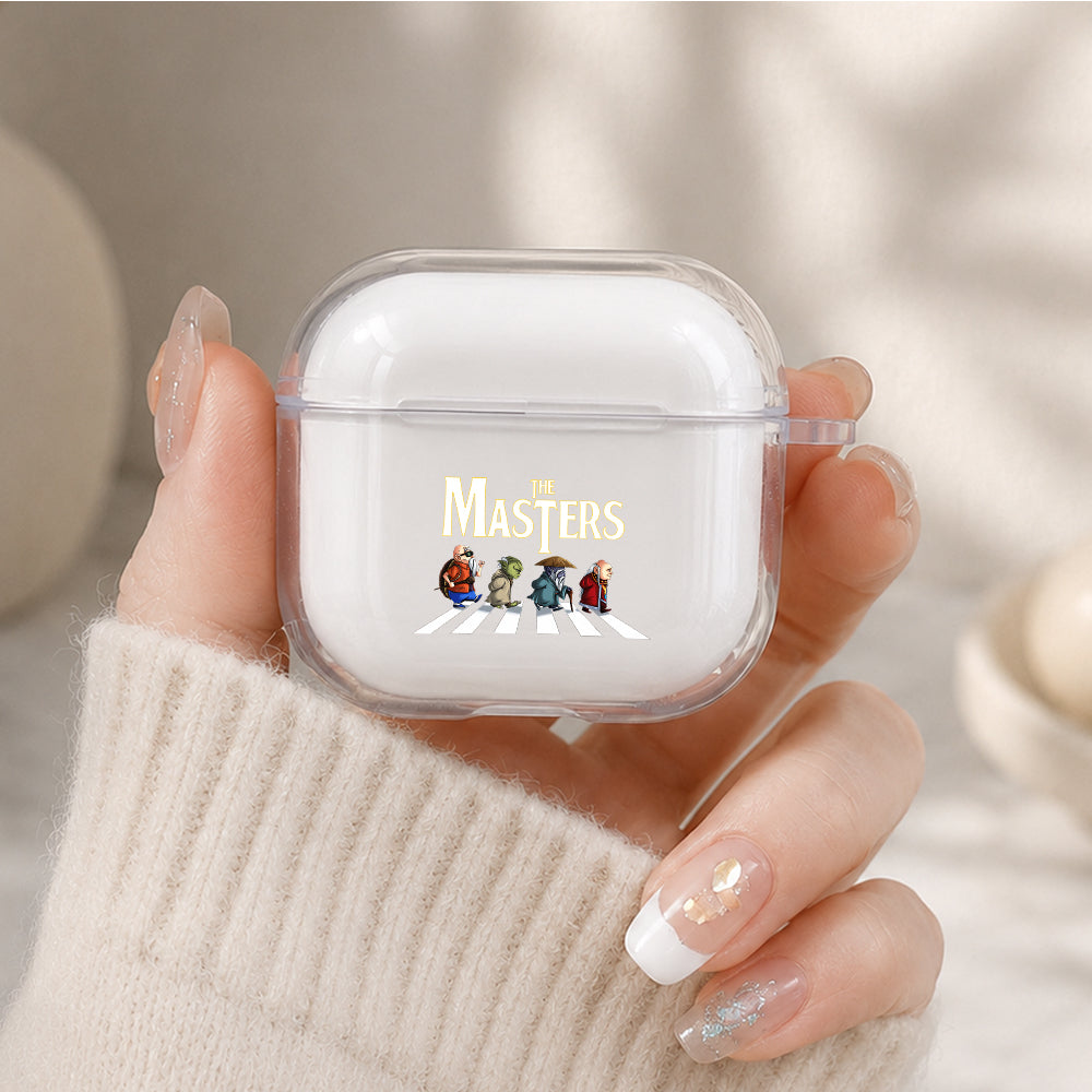 The Masters Abbey Road Protective Apple Airpods 4 Clear Case - Durable Clear Protection