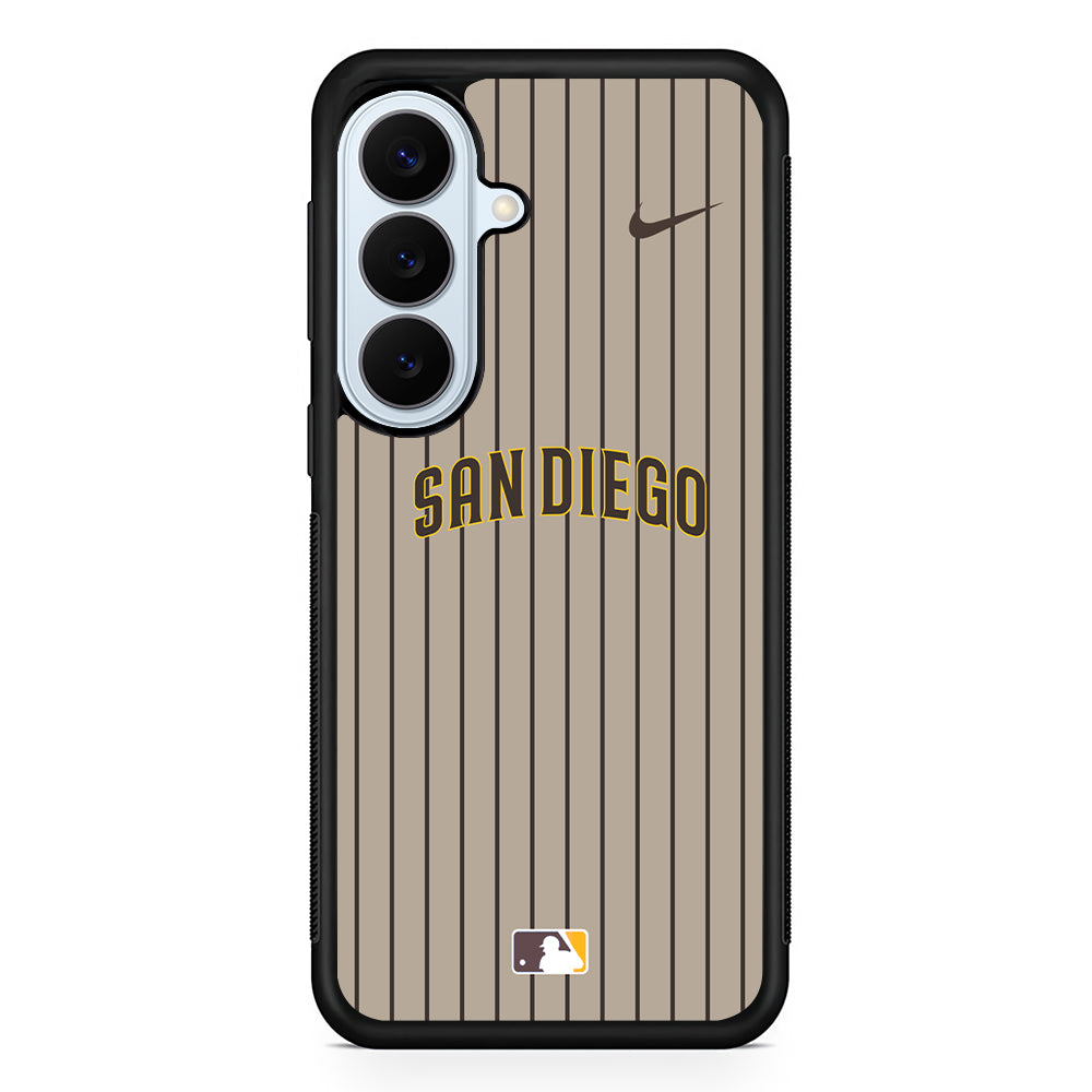 MLB San Diego Padres Brown Nike Samsung Galaxy S26 Plus Case | Lightweight Protective Phone Cover