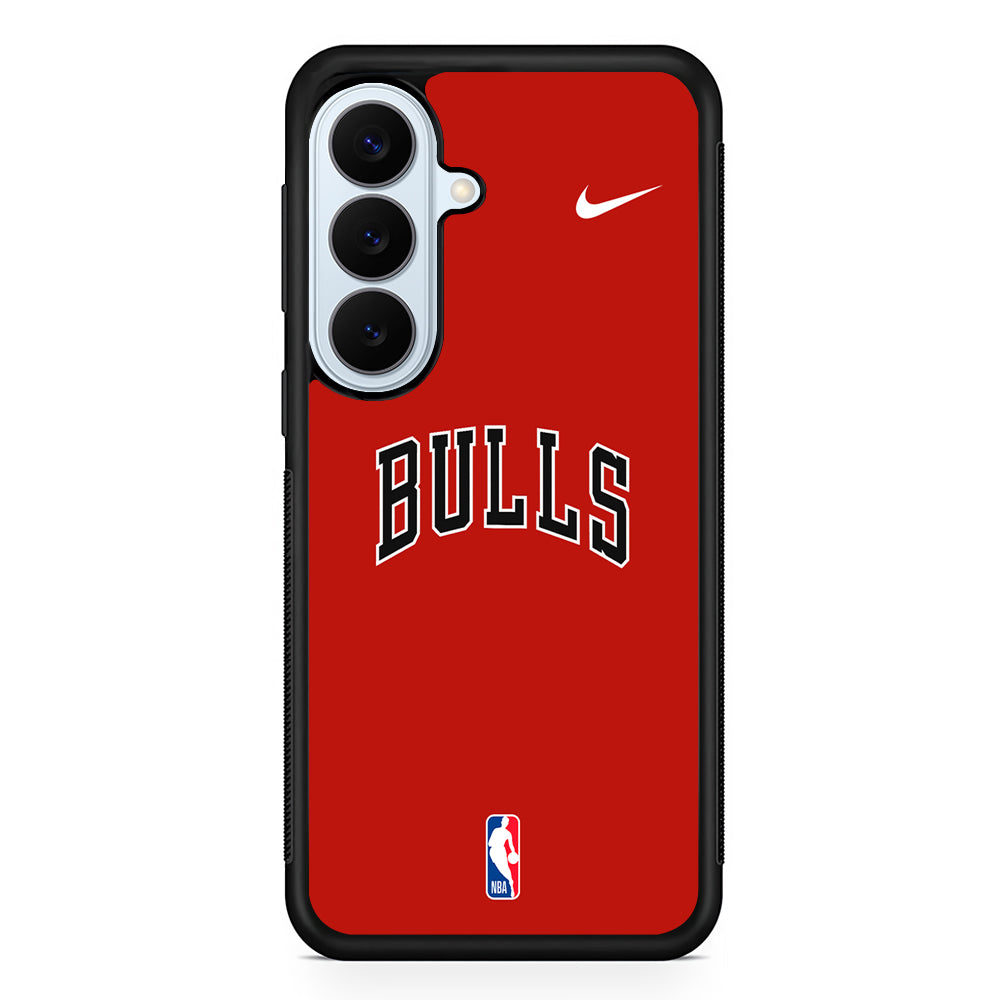NBA Chicago Bulls Red Nike Samsung Galaxy S26 Plus Case | Lightweight Protective Phone Cover