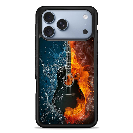 Music Guitar Art 002 iPhone 18 Pro Case - iPhone 18 Pro Silicone Case