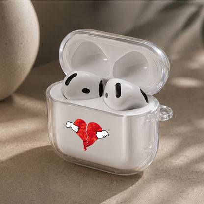 Kanye West 808s & Heartbreak Protective Apple Airpods 4 Clear Case - Durable Clear Protection