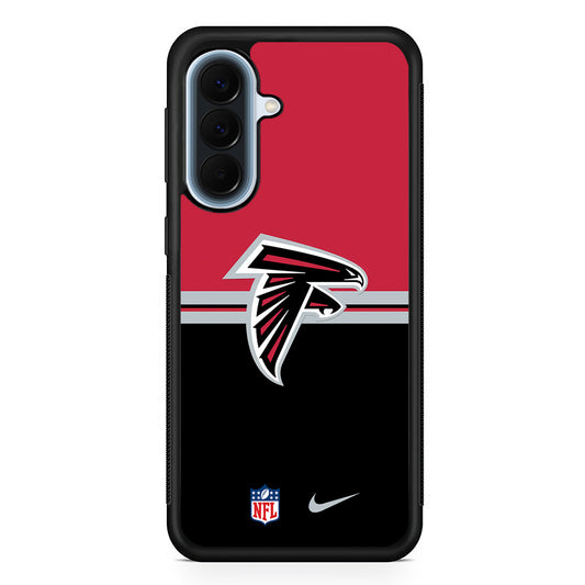 NFL Atlanta Falcons Black Nike Samsung Galaxy A57 Case | Slim Samsung Galaxy A57 Protective Case